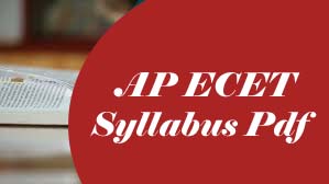 AP ECET Syllabus 2020 Download Pdf of AP ECET 2020 Syllabus
