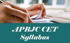 APRJC Syllabus 2020 Download Pdf, APRJC CET Syllabus 2020 Pdf, APRJC Exam Syllabus 2020
