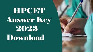 HPCET Answer Key 2023