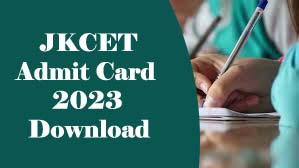JKCET Admit card 2023