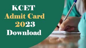 KCET Admit card 2023