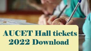 AUCET Hall ticket 2022 Download