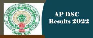 AP DSC Results 2022