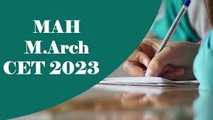 MAH M.Arch CET 2023